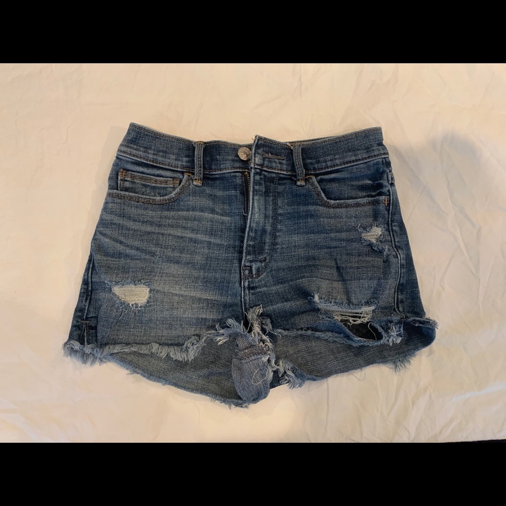 Abercrombie and Fitch High Waisted Shorts